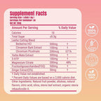 Cuttea Cutting Mix supplement facts
